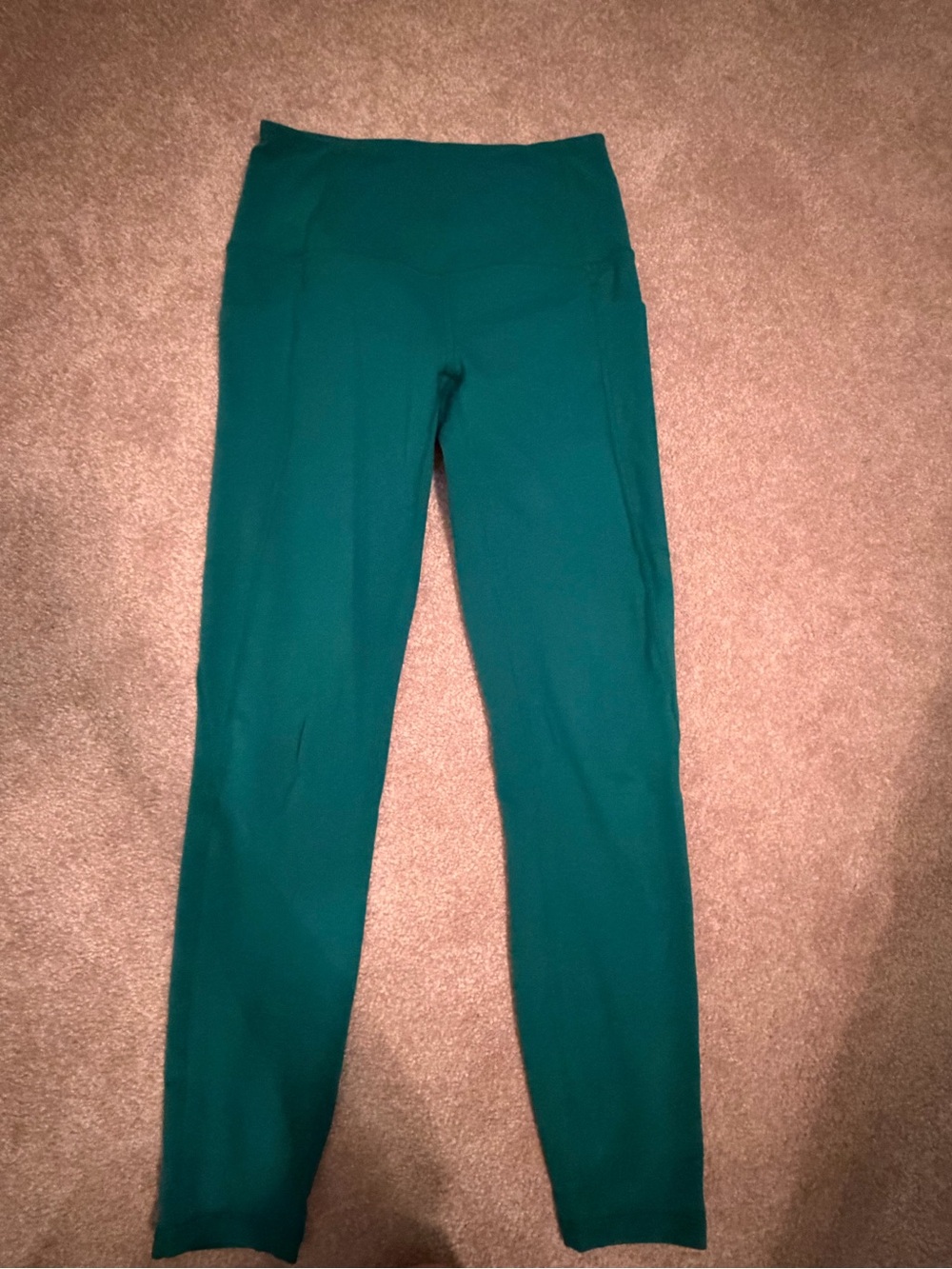 Varley Teal High-Waist Leggings